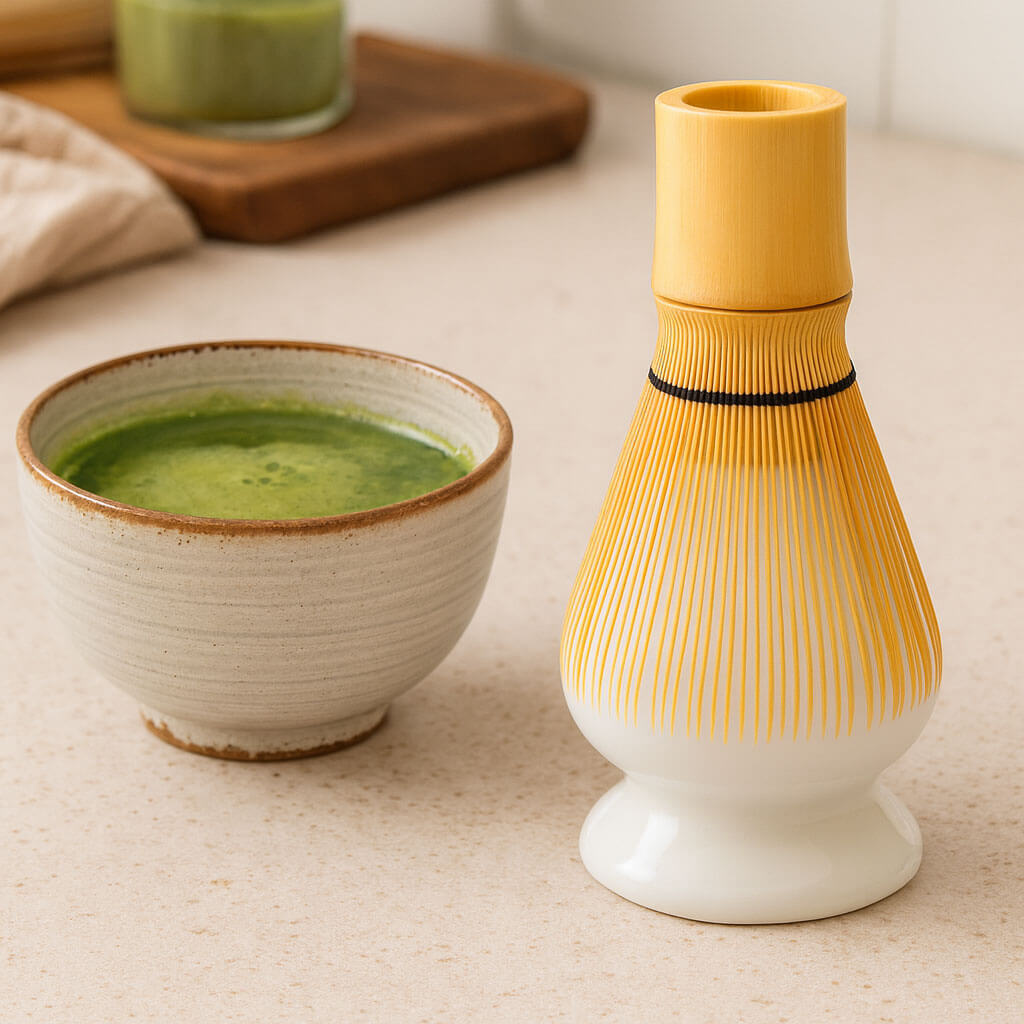 Ceramic Matcha Whisk Stand by Genuine Tea