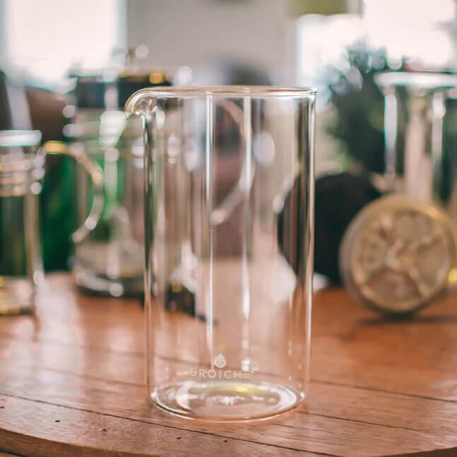 Replacement Beaker for French Press – 1000 mL / 34 oz / 8 cup by Grosche