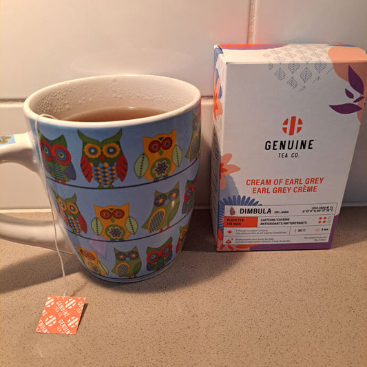 Cream of Earl Grey (Genuine Tea) Pyramid Tea Bag | Honest Review