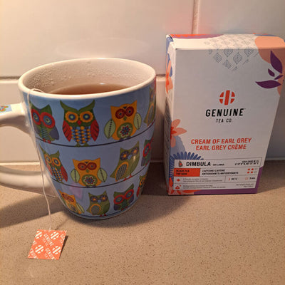 Cream of Earl Grey (Genuine Tea) Pyramid Tea Bag | Honest Review