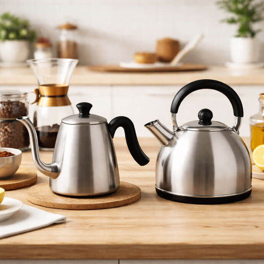 Gooseneck Kettle vs Regular Kettle: What’s the Difference and Which One Should You Choose?