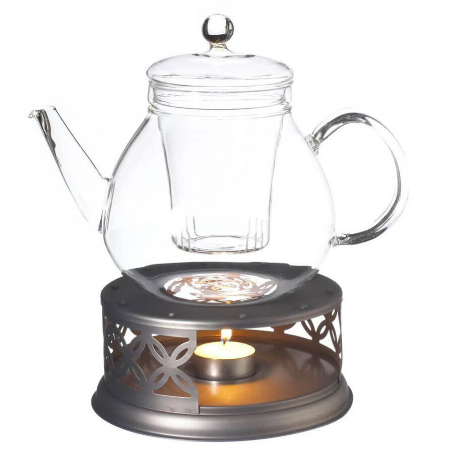 CAIRO Food & Tea Warmer by Grosche – Elegant Bronze Teapot Warmer