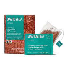 Cinnamon Rooibos Organic Chai Tea Pack of 12 Sachets by David’s Tea – Caffeine-Free Rooibos Chai