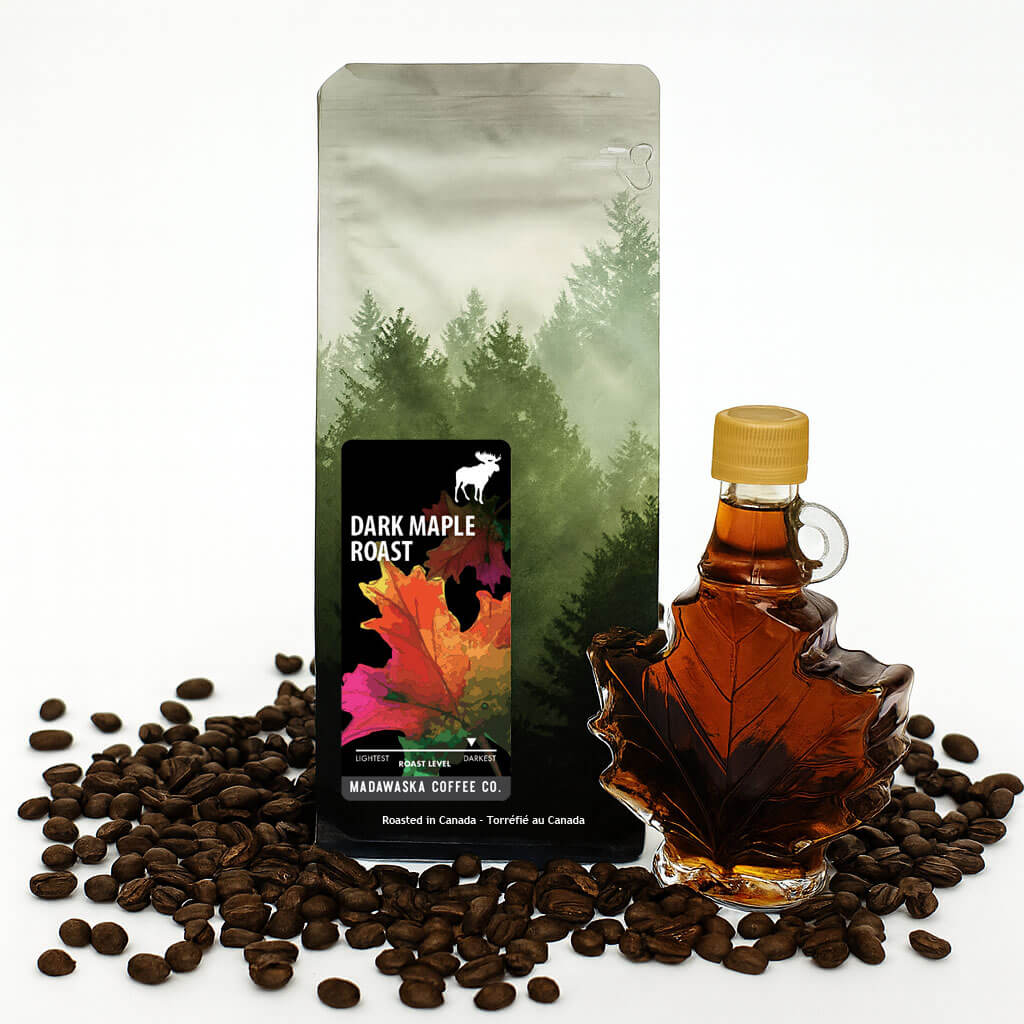Dark Maple Roast (Whole Beans) - 12 oz (340g) by Madawaska Coffee Co