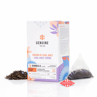 Cream of Earl Grey – Pyramid Tea Bags by Genuine Tea