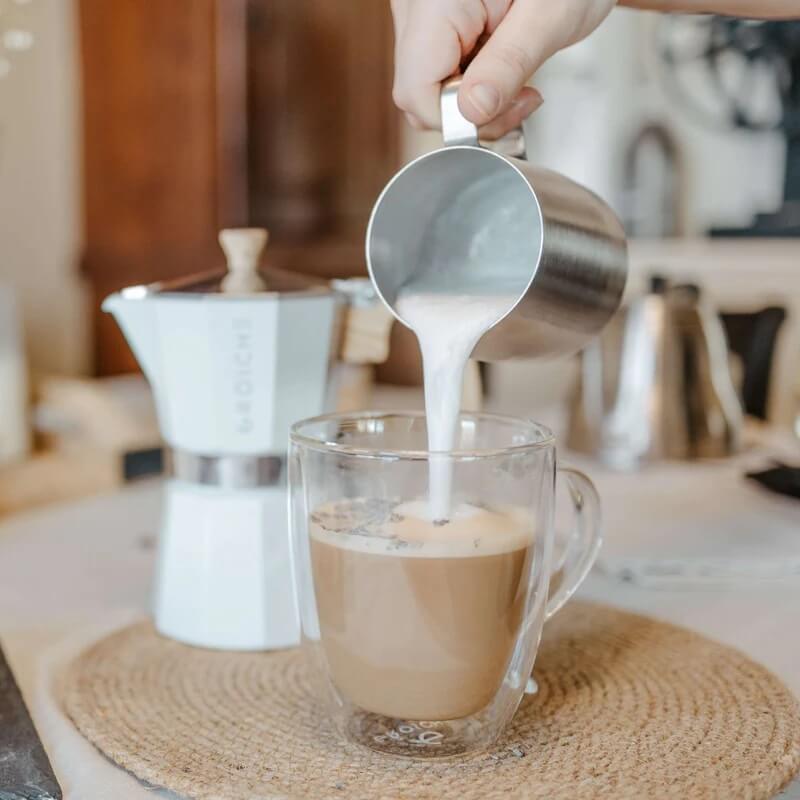 CYPRUS Double Wall Glass Mug – 16oz / 500mL by Grosche