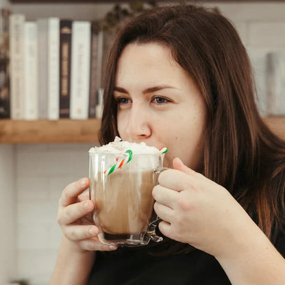 CYPRUS Double Wall Glass Mug – 16oz / 500mL by Grosche