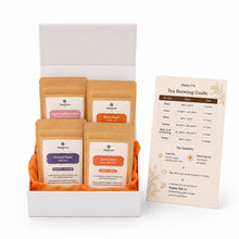 Boîte découverte de thé pour débutants – Coffret cadeau d'échantillons de thé en vrac