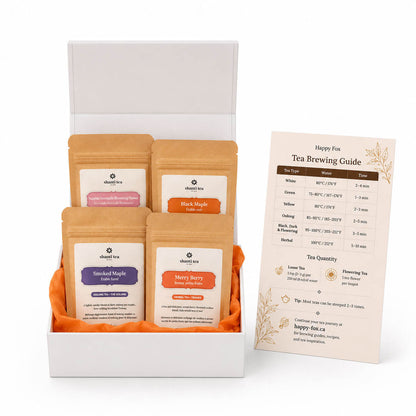 Tea Discovery Box for Beginners – Loose Leaf Tea Sampler Gift Set