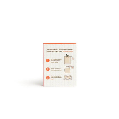Biodegradable Drawstring Tea Bags by Genuine Tea