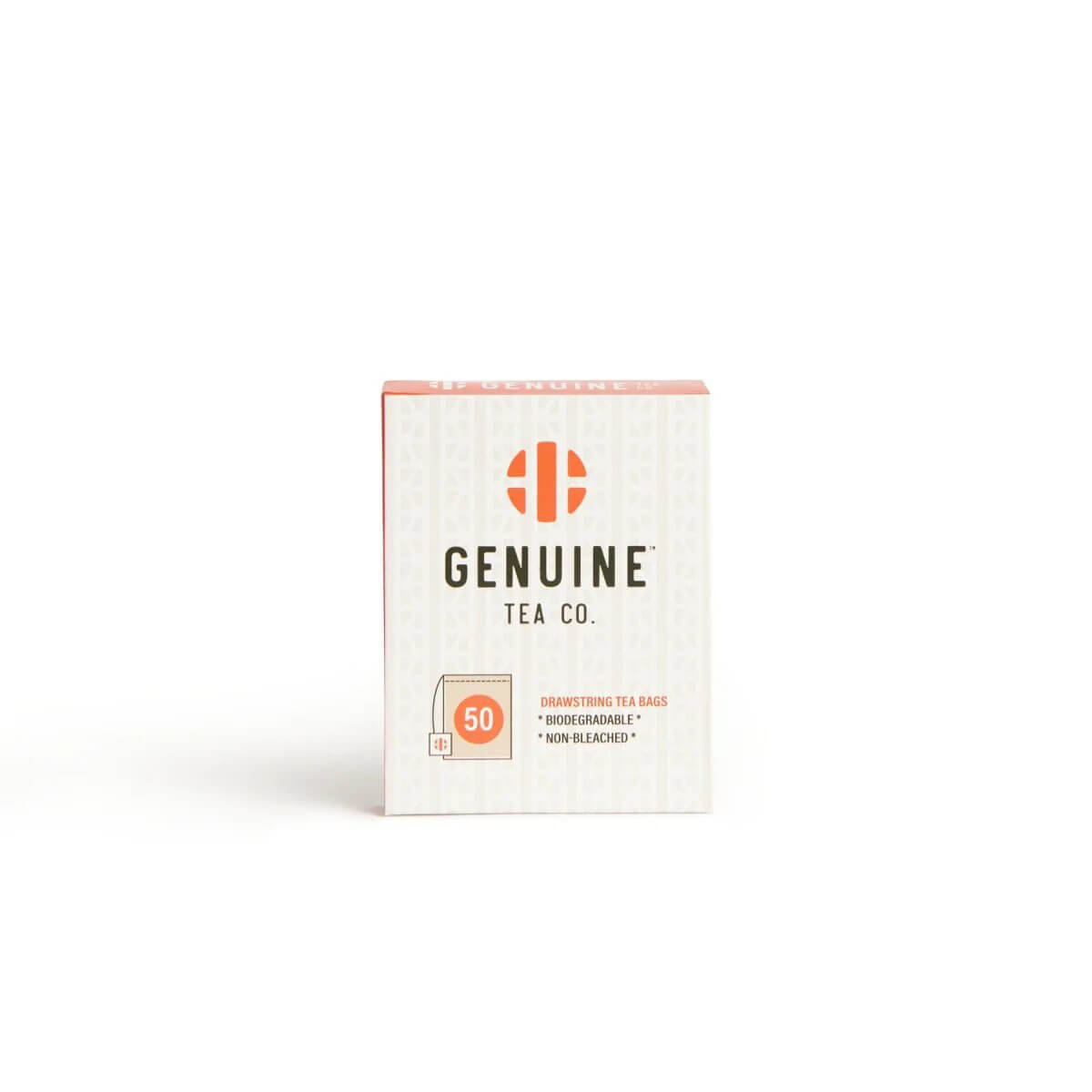 Biodegradable Drawstring Tea Bags by Genuine Tea