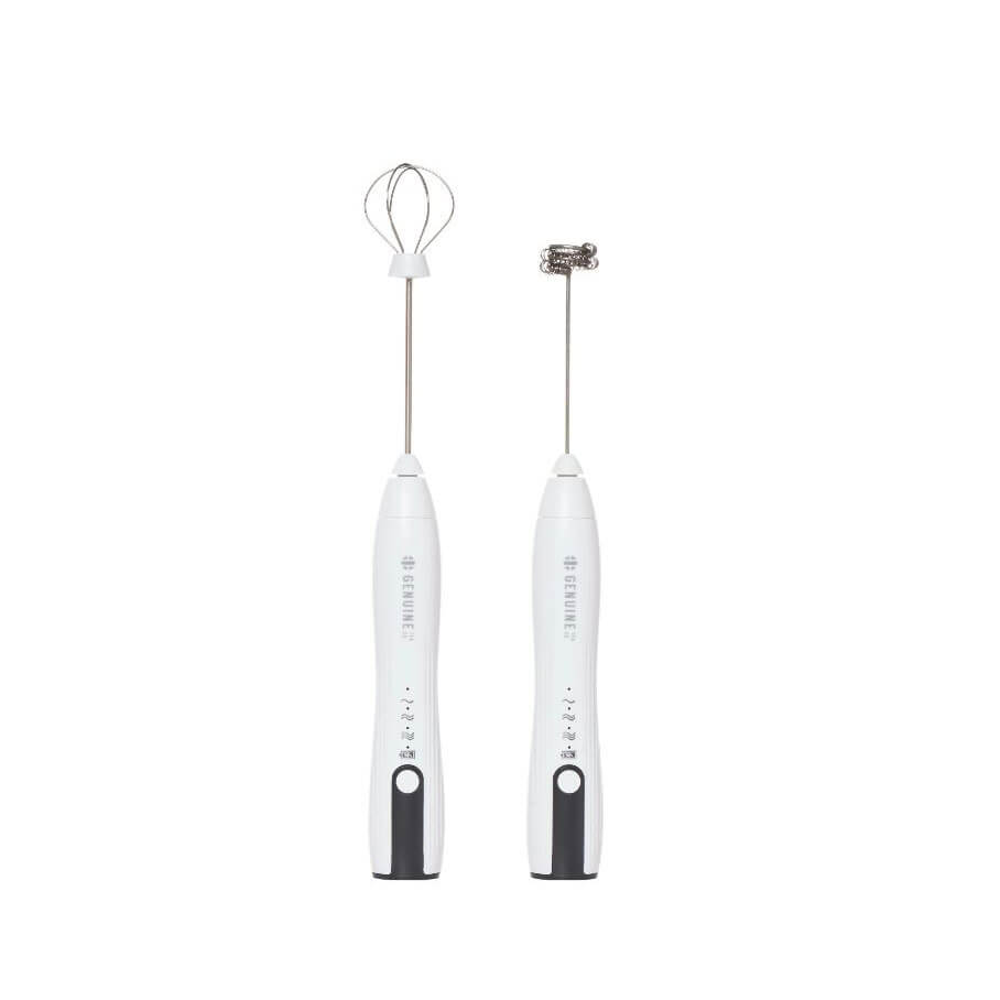 Mousseur à lait électrique Genuine Tea – 3 vitesses, rechargeable USB-C