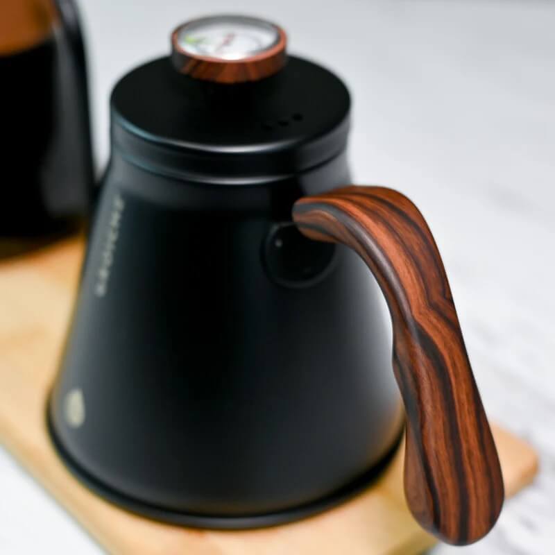 MARRAKESH Gooseneck Pour Over Stovetop Kettle – 34 fl. oz / 1000mL by Grosche