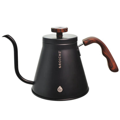MARRAKESH Gooseneck Pour Over Stovetop Kettle – 34 fl. oz / 1000mL by Grosche