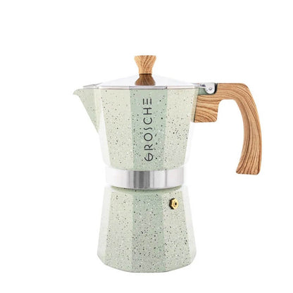 MILANO Stovetop Espresso Maker, Moka Pot – 6 Cup by Grosche
