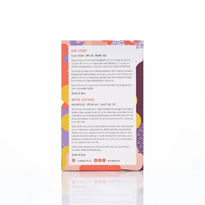 Tisane biologique à l’hibiscus et au sureau – 15 sachets de thé pyramidaux de Genuine Tea