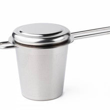 Perfect Tea Infuser with Lid — Stainless Steel Mesh Strainer for Loose Leaf Tea
