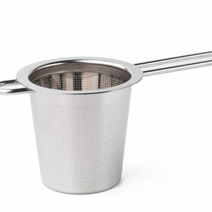 Perfect Tea Infuser with Lid — Stainless Steel Mesh Strainer for Loose Leaf Tea