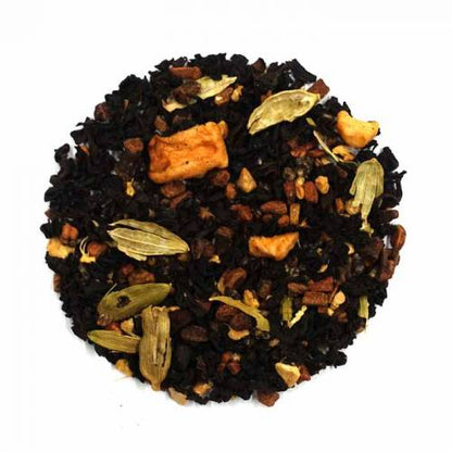 Pumpkin Chai 100g Organic Loose Tea  — Seasonal Blend by Shanti Tea (Fall & Winter) — Large Pouch