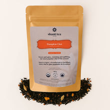 Pumpkin Chai 100g Organic Loose Tea  — Seasonal Blend by Shanti Tea (Fall & Winter) — Large Pouch