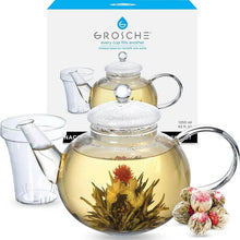 MONACO Glass Teapot with Infuser – 42oz / 1250mL by Grosche